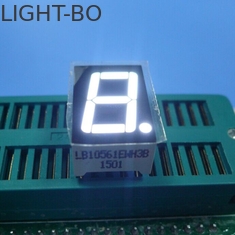 0,56“ Enige Cijfer Gemeenschappelijke Anode 7 Witte 100-120mcd Lichtgevende Intensiteit van de Segmentvertoning de ultra
