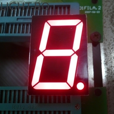 Super-Rode Segment LED Display Gewone anode 2,3 inch Single Digit 7 Segment LED Display