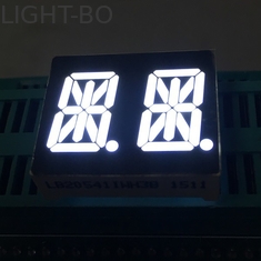Ultra Bright White 0.54" 14 Segment Led Display Dual Digit common anode For Instrument Panel