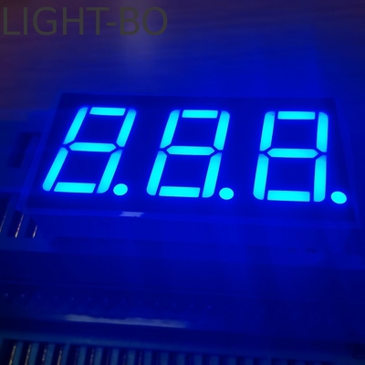 Goede prijs. Drie-cijferig 0,56 inch 7 segment LED-display Blauwe kleur Gewone anode online