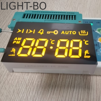 Goede prijs. Ultra Amber LED Display 7 Segment 4 Digit Common Cathode voor 4 Sleutel Touch Ingebouwde oven online