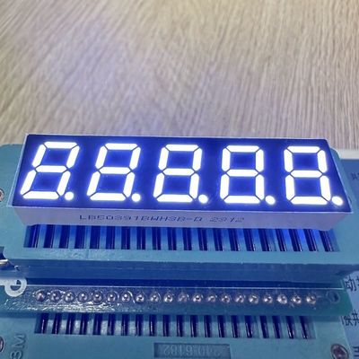 Goede prijs. 7 Segment LED Display Ultra Wit 5 cijfers 0,39 inch Gemeenschappelijke kathode voor digitale indicator online