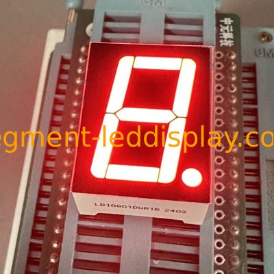 Goede prijs. Ultra helder rood enkelcijferig 0,8 inch 7 segment LED-display gemeenschappelijke katode voor digitale indicator online