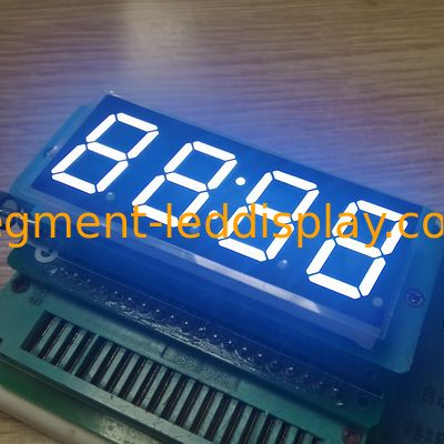 Goede prijs. 4 cijfers 7 segmenten LED-klokscherm Gewone anode Wit 14,2 mm voor digitale timer online