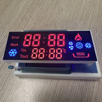 Goede prijs. Gepersonaliseerd ultra-rood/blauw 7-segment LED-display voor gaskokercontroller online
