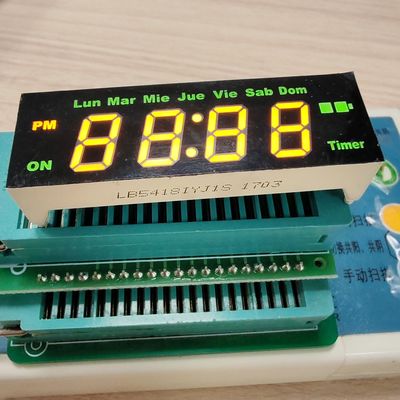 Goede prijs. Geel/groen LED-scherm met 4 cijfers en 7 segmenten voor de bediening van de timer online