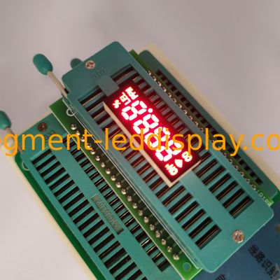 Goede prijs. Rode 4-cijferige 7-segment LED-klokdisplay voor huishoudelijke apparaten online