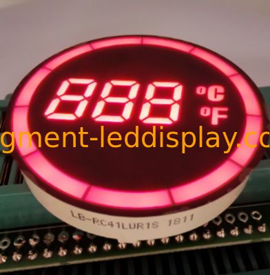 Goede prijs. Ronde gemeenschappelijke anode 7-segment LED temperatuurweergave controller, Gebruik: Binnen, Buiten, Semi-buiten online