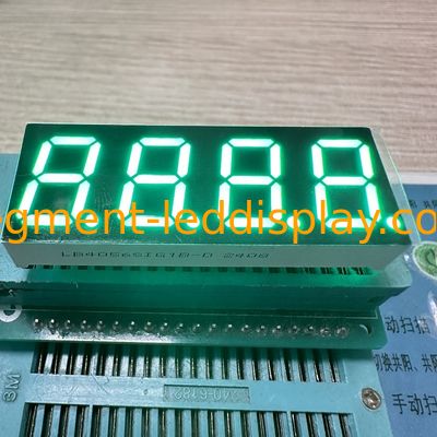 Goede prijs. 4-cijferig 0,56-inch (14.2mm) 7-segment LED-scherm Pure groen, gemeenschappelijke anode voor instrumentenpanelen en huishoudelijke apparaten online
