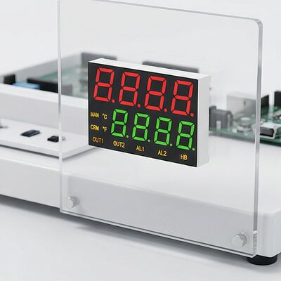 Goede prijs. Rood/groen/geel dubbele lijn 7-segment LED-display gemeenschappelijke anode voor temperatuurregeling online