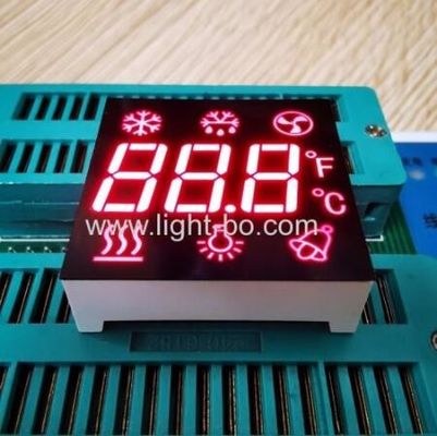 Goede prijs. Ultra-rood aangepast drie-cijferig 7-segment LED-display gemeenschappelijke anode voor koelkastbesturing online