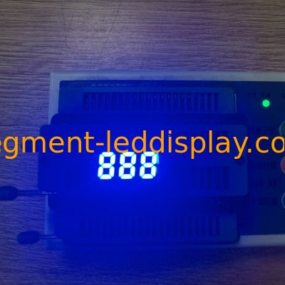 Goede prijs. 0,25 Duim 465nm 7 Segment Geleide ultra Blauwe Vertoning 80mW online