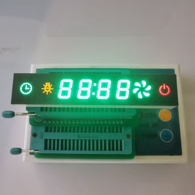 Goede prijs. Douane 4 Cijfer Zwarte Film Diaphragamtion van Grenn van de Zeven Segmentvertoning de ultra Heldere online