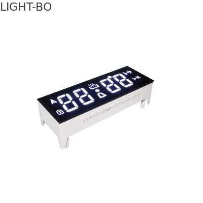 4 cijfer 0,38“ Witte Zeven Segment LEIDENE Vertoning voor Oven Control Custom Design