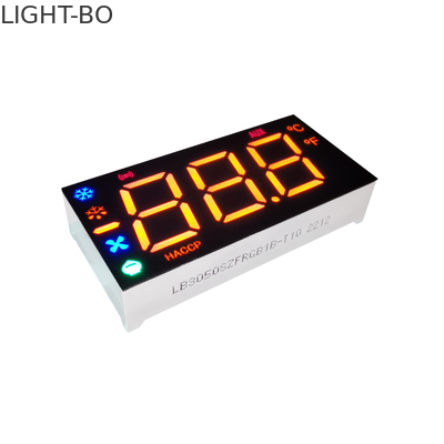 Gepersonaliseerd Multicolor 3Digit 0.5' 'Seven Segment LED Display voor koelkastbesturing