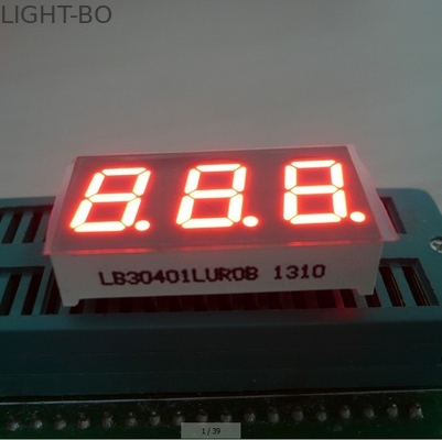 Drievoudig Cijfer 7 Segment LEIDENE Digitale Vertoning voor Controlebordindicator 0.40 duim