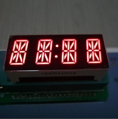 Goede prijs. 4-cijferig alfanumeriek 7-segment LED-display Helder rood 14-segment voor instrumentenpaneel online