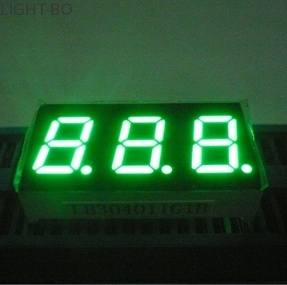 Goede prijs. Drie-cijferig puurgroen 7-segment LED-display gemeenschappelijke kathode online