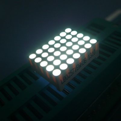 Goede prijs. Hoge Lichtsterkte Flexibel 0,7 inch 5x7 Dot Matrix LED Display Scherm voor Message Board online