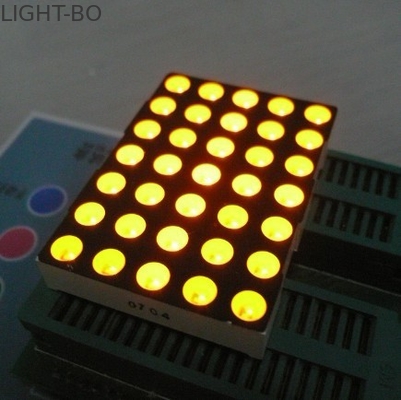 Goede prijs. 5mm 5x7 Geleide de Vertonings ultra Heldere Geel van de Puntmatrijs wijd voor het Bewegen van Tekens online