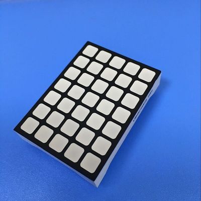 Goede prijs. 5mm Vierkante 5X7 Dot Matrix LED Display Rij Kathode Kolom Anode Ultra Helder Rood voor Lift vloer indicator met ROHS online
