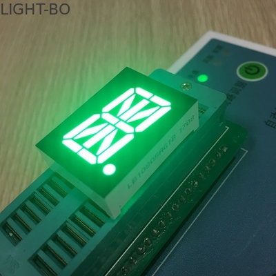 Goede prijs. Het zuivere Groene 0,8“ 16 Segment Geschikte Controlebord van de Alfanumerieke Vertonings Hoge Lichtgevende Intensiteit online