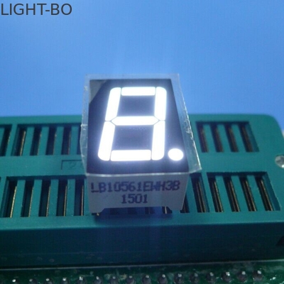 0,56“ Enige Cijfer Gemeenschappelijke Anode 7 Witte 100-120mcd Lichtgevende Intensiteit van de Segmentvertoning de ultra