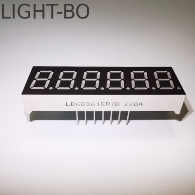 Plastic Body Super Bright Red 14 Segment LED Display met 14,2 mm karakterhoogte