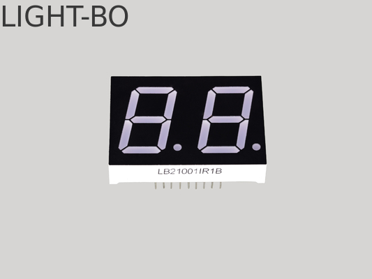 Goede prijs. Rood 1 inch Dual Digit 7 Segment LED Display Common Anode Voor Instrumentenpaneel online