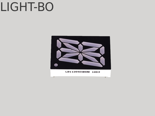 Ultra-rood 1,2-inch enkelcijferig 16-segment led display gemeenschappelijke anode