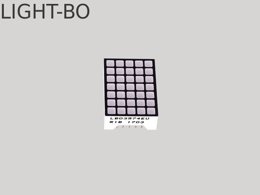 Goede prijs. 5*7 Dot Matrix Led Display Vierkante Dot Matrix Led Display online