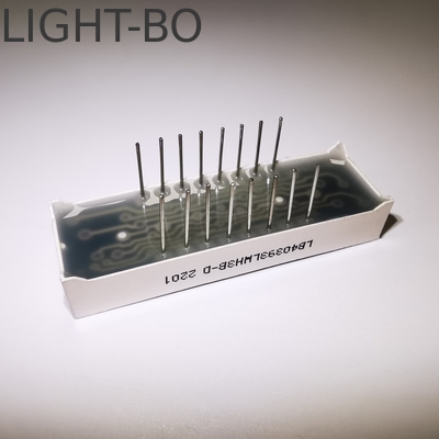 Elektrisch aangedreven LED-klokdisplay 12x6 inch Gewone kathodepolariteit voor klantvereisten
