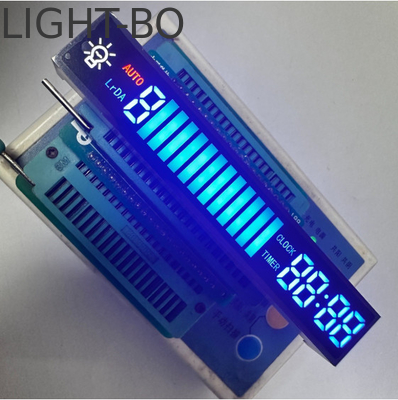 Blauw/rood/wit Custom Design Led Display Module 7 Segment Common Cathode Voor Range Hood