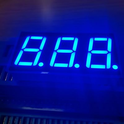 Driecijferig 0,56 inch 7-segment LED-display blauwe kleur gemeenschappelijke anode