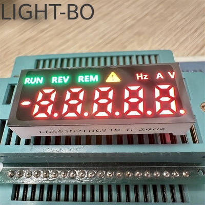 Goede prijs. Helderrood/groen/bruinbruin op maat 5 cijfers Zeven segment Led Display voor industriële besturing online