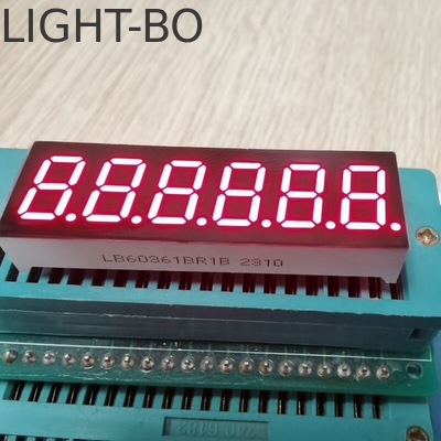 Goede prijs. Ultra helder rood 6-cijferig 0,36-inch 7-segment LED-display, veel gebruikt voor instrumentenpaneel online
