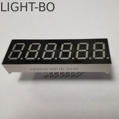 Goede prijs. Blauw 6-cijferig 0,36-inch 7-segment LED-scherm, veel gebruikt voor instrumentenpaneel online