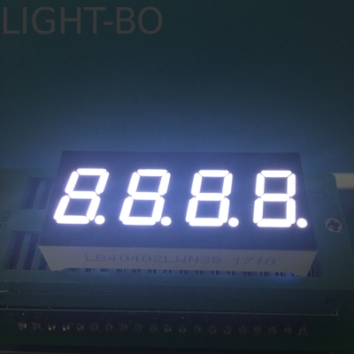 Goede prijs. 4 cijfers 0,4 inch 7 segment LED-scherm Gewone anode Ultra helder wit voor instrumentenpaneel online