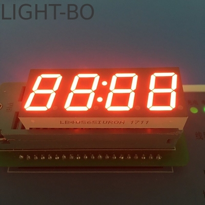 LED-klokdisplay 4 cijfers 7 segment gemeenschappelijke anode voor fitnesshardlopende apparatuur