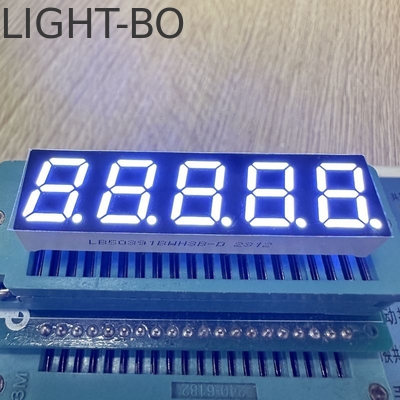 Goede prijs. 7 Segment LED Display Ultra Wit 5 cijfers 0,39 inch Gemeenschappelijke kathode voor digitale indicator online