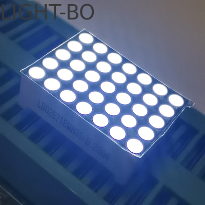 Ultra helder wit 0,7 inch 1,9 mm 5 x 7 DOT Matrix LED Display