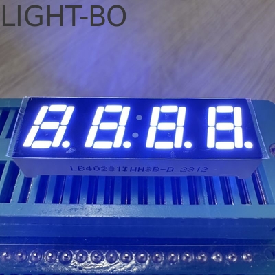 Goede prijs. Witte LED-scherm 7 mm 4 cijfers 7 segment gemeenschappelijke anode voor multimeterpaneel online