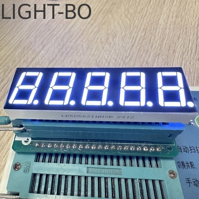 Ultrawit 0,56 inch 5-cijferig 7-segment LED-display gemeenschappelijke anode voor procescontrole