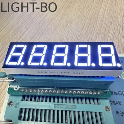 Hoog helder rood 0,56 inch 5-cijferig 7-segment LED-display Gemeenschappelijke anode voor procescontrole