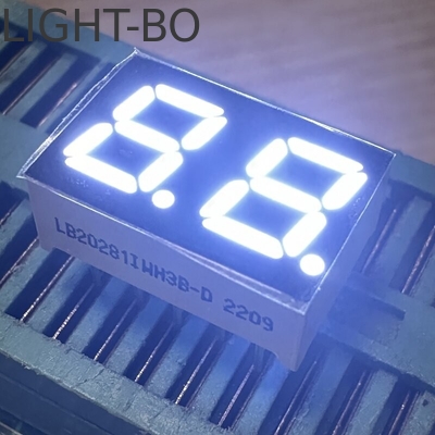 Goede prijs. Hoog helderrood 2 cijfers 7 mm 7 segment LED-display Gemeenschappelijke katode voor huishoudelijke apparaten online