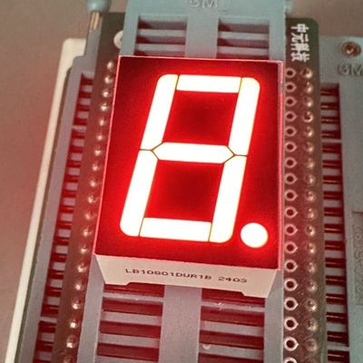 Goede prijs. Ultra Helder Rode Enkele Cijfer 0.8 inch 7 Segment LED Display Common Cathode voor Digitale Indicator online