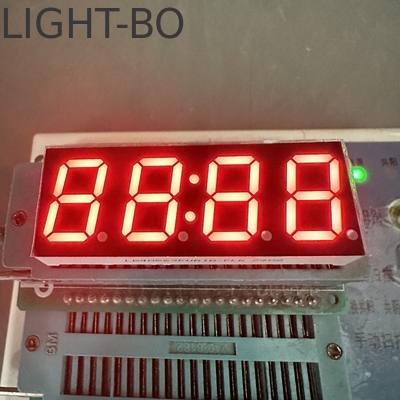 4 cijfers 7 segment Algemeen anode LED-display Ultra Rood voor inductiekoker