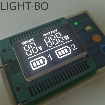 Ultra helder wit Custom Led Display Zeven Segment Led Display Voor batterij