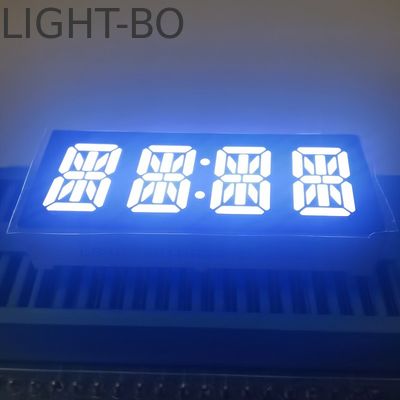 Ultra helder wit 4 cijfers 0,39 inch Gemene anode 14 segment LED-klokdisplay