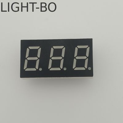 Goede prijs. Gepersonaliseerd Oranje Kleur 7 Segment LED Display Drie-cijferige gemeenschappelijke anode online
